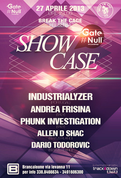 Gate Null Showcase at Brancaleone - Rome (April 2013)
