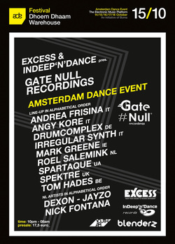 Gate Null Showcase at ADE 2015 - Amsterdam